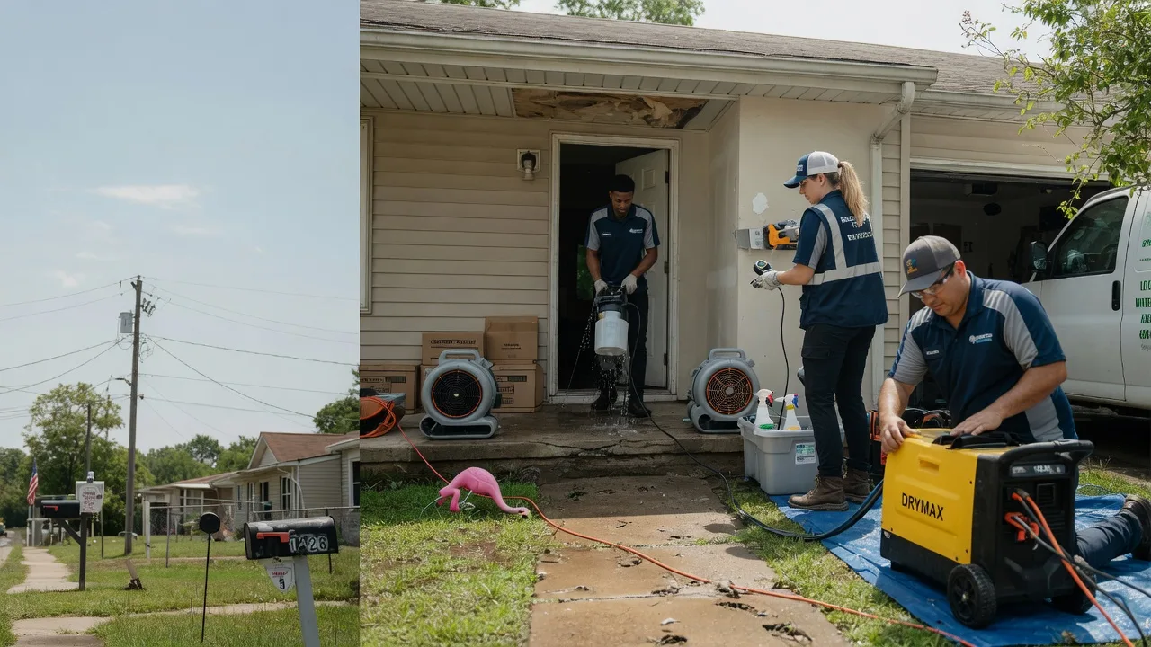 Storm Damage Water Removal in Rivesville, WV near me